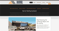 Desktop Screenshot of barrier.co.nz